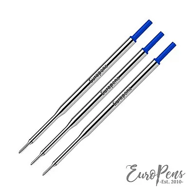 Paper Mate Compatible Ballpoint Pen Refill - Medium - Blue - TRIPLE PACK • £9.95