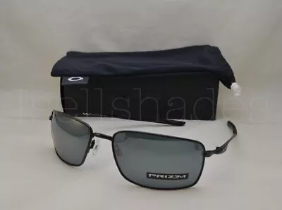 Oakley SQUARE WIRE (OO4075-13 60) Polished Black With Prizm Black Lens • $160