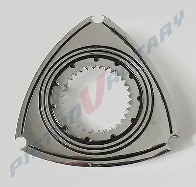 ROTOR Badge Chrome MAZDA Rotary R100 RX2 RX3 RX4 RX7 10A 13B 12A Coupe Ute Trim • $16.11