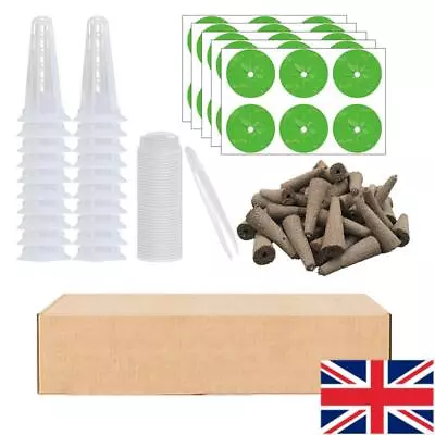 121pcs Seed Pod Kit Compatible With Aerogarden Hydroponics Garden Accessories • £12.42