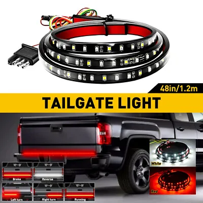 48  Truck Tailgate Light LED Brake Bar Reverse Turn Signal Tail Stop Strip EXD • $11.99