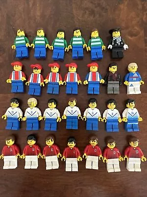 1 X LEGO Minifig MiniFigure City Soccer Football Player - Excellent • $8.50