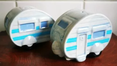 Salt And Pepper Set. Caravans. New. Boxed. Puckator  • £11