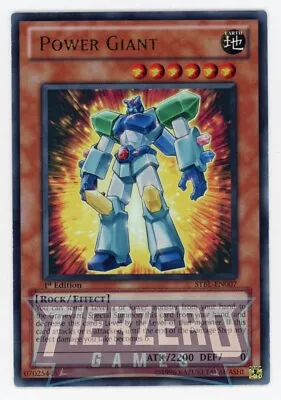 Yugioh STBL-EN007 Power Giant Ultra Rare 1st Edition NM/LP • £2.90