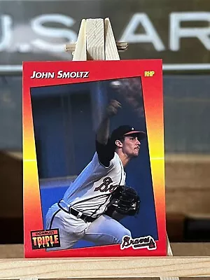 John Smoltz Atlanta Braves 1992 Triple Play #172  • $2.99