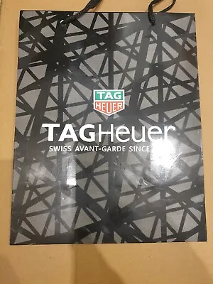 Tag Heuer Gift Bag For Tag Watch & Watch  Box Case Used Excellent Condition • £8.88