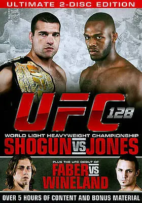 UFC 128: Shogun Vs. Jones DVD NTSCColorMultiple Formats • $7.47
