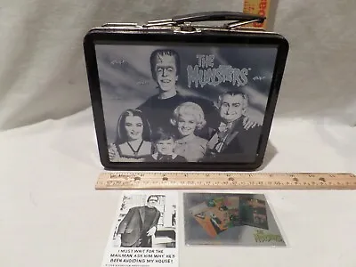 1999 The Munsters Mini Metal Lunch Box Universal Studios 7 3/4  X 6  Vintage +2 • $42