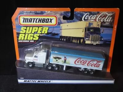 Vintage Matchbox Super Rigs Coke Semi Truck 1998 Mattel Wheels Polar Bear • $24.50