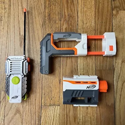 NERF Modulus Accessories Barrel Extension Stock Parts Lot Walkie Talkie • $4.99