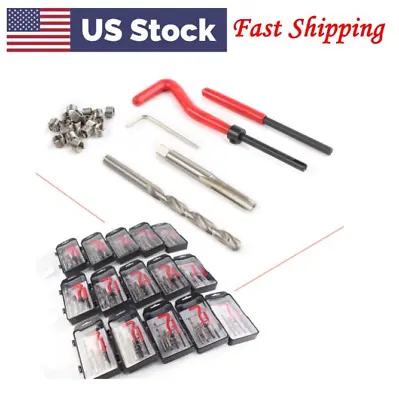 Metric Thread Repair Tool Insert Kit M5 M6 M8 M10 M12 M14 Helicoil For Car Coil • $14.61