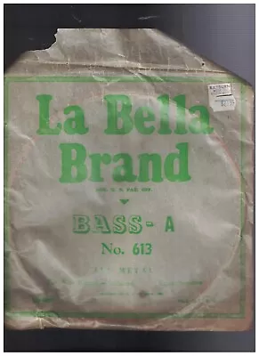 String For Double Bass La Bella A No 713 All Metal • $30