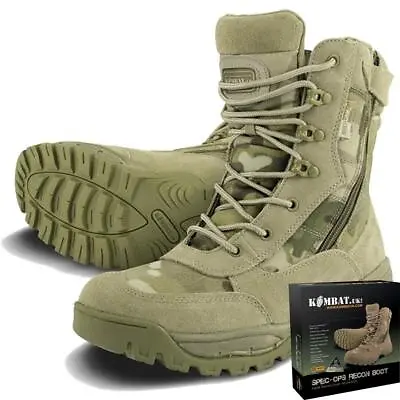 Kombat UK Recon Army Military Mens Tactical Combat Cadet Patrol Recon Boots • £53.99