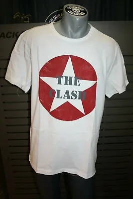 £31.52 • Buy Amplified T-Shirt The Clash Logo Shirt White New