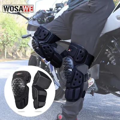 WOSAWE Adults Off-Road Motorcycle Knee Pads Guards Motocross Leg Protector Gear • $34.36