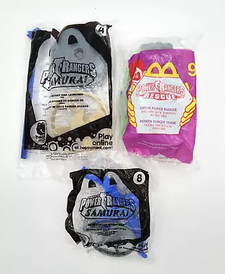 Power Rangers McDonalds Happy Meal Toys  2000 & 2011  Lot Of 3 • $4