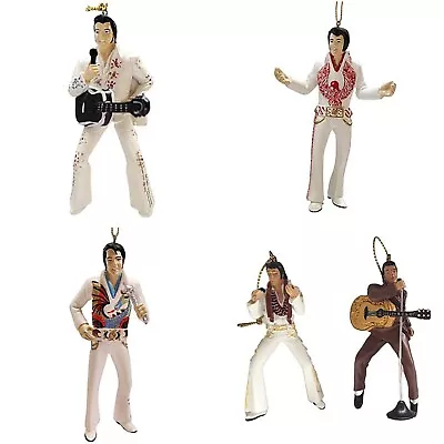Retired Kurt Adler Elvis Presley XMAS Ornaments~Choice Red Falcon~Dragon~Guitar • $14.99