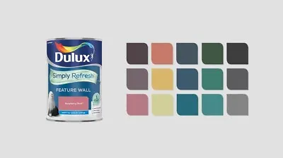 Dulux Simply Refresh Feature Wall Matt Emulsion Paint  - 1.25 Litres - All • £31.73