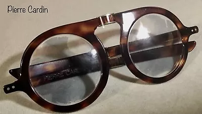 Very Rare Vintage PIERRE CARDIN 1960’s Folding Tortoise Shell Sunglasses Iconic! • $540