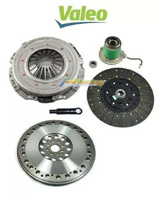 VALEO-FX OEM HD CLUTCH KIT+CHROMOLY FLYWHEEL Fits 11-17 MUSTANG GT BOSS 302 • $389