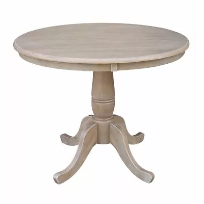 International Concepts 36  Round Top Dining Table In Natural • $334.99