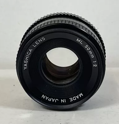 Yashica ML 50mm 1:2 Camera Lens Made In Japan - Contax Mount • £24.99