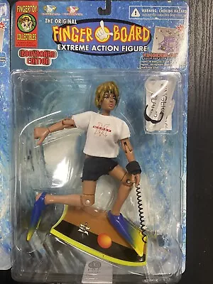 Vintage Finger Toy Finger Board Extreme Action Figure Bodyboard Edition NEW • $51.27