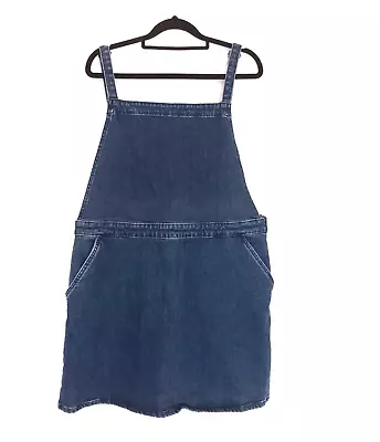 $25 • Buy ASOS Sz 20 BNWT Blue Denim Dungaree Dress