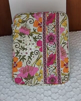 Vera Bradley Tea Garden Tablet Sleeve Zipper Electronics Floral Padded • $7