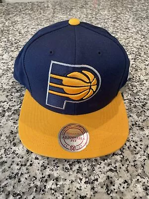Mitchell & Ness Indiana Pacers Snap Back Hat NBA • $19.99