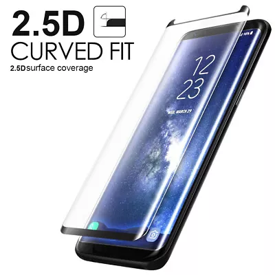 For Samsung Galaxy S9/S8 Plus Note8 Screen Protector Film Tempered Glass Guard • $12.34