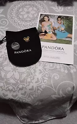 Authentic PANDORA Disney Mickey Mouse Pumpkin Boo Charm W/Authenticity Tags  • $40