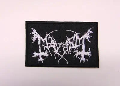 Mayhem Deathcrush - EMBROIDERY IRON On Patch • $6.51