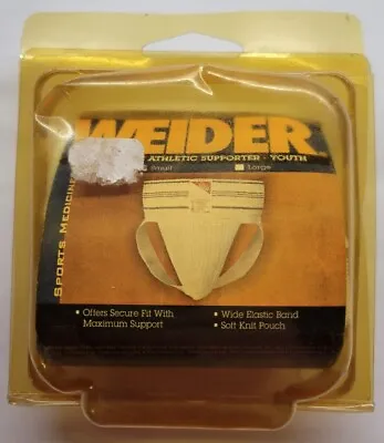 Vintage Weider Jockstrap Athletic Supporter Youth Small 20 -26  Waist • $21.99