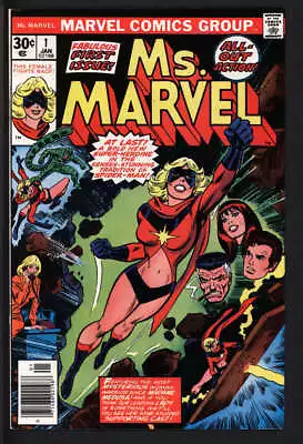 Ms. Marvel #1 7.5 // 1st Carol Danvers As Ms. Marvel • $50