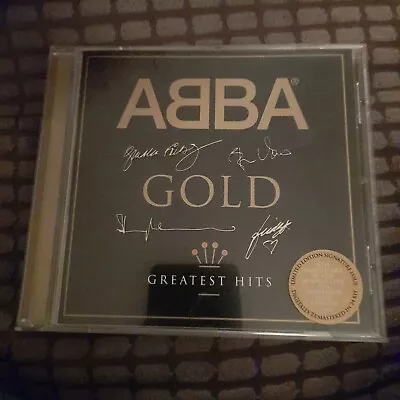 Abba - Gold Greatest Hits Limited 25th Anniversary Cd Signed Edition • £4.85