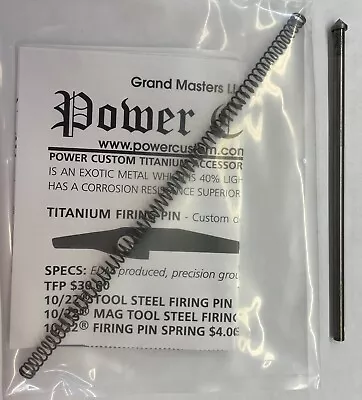 Grandmaster® 10-22® Extra Power Bolt Recoil Spring & Guide Rod • $19.99