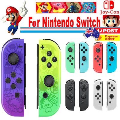 $41.99 • Buy Controller Gamepad For Nintendo Switch Joy Con Left + Right Joycon Pair Wireless