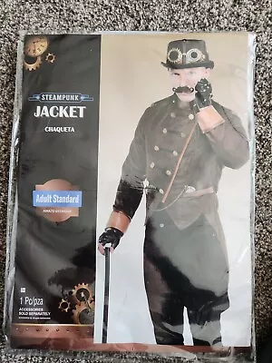 Steampunk Jacket Costume JACKET ONLY ADULT SIZE UP TO SIZE 42 Free Shipping  • $16.79