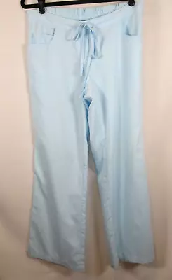 Womens Barco Greys Anatomy Scrub Pants Bottoms S Small Petite Light Blue • $16.99