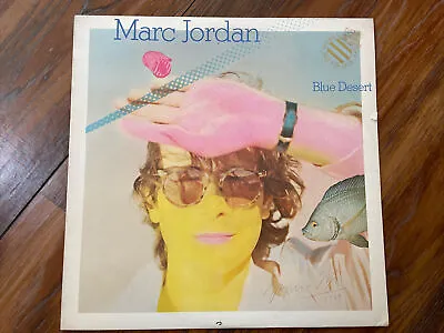 Marc Jordan ‎– Blue Desert 1979 WB BSK 3362 Promo Jacket VG+ Vinyl NM- • $27.90