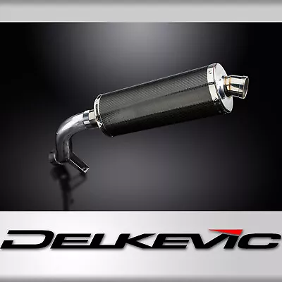 BMW R1200GS 2004-2009 Delkevic Slip On 14  Oval Carbon Exhaust Muffler Kit • $299.99