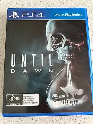 PS4 Until Dawn Playstation 4 Game Free Postage • $15