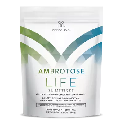 3 Bags Mannatech Ambrotose LIFE® Slimsticks Glyconutrient Immune 150g Ea NEW • $419.95