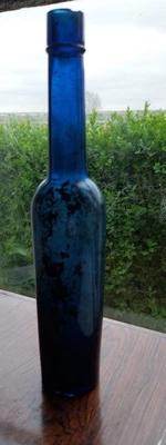 £6.50 • Buy Very Old Vintage Cobolt Bristol Blue Medicine Bottle
