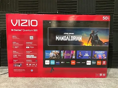 VIZIO M-Series M50Q6-J01 50  LED HDR Smart TV LED HDR Smart TV Black ✅❤️️✅❤️️ • $369.99
