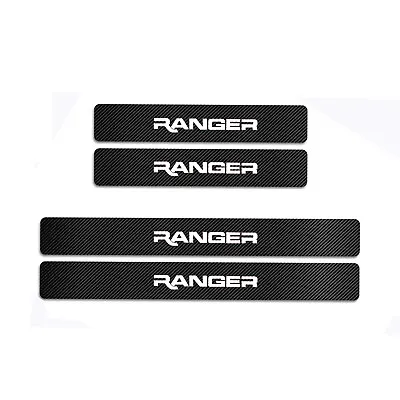 $15.98 • Buy 4 For Ford Ranger Car Door Plate Sill Scuff Anti Scratch Decal Sticker Protector