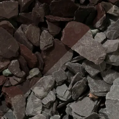 Plum Slate Chippings 20mm For Decorative Garden Aggregate & Landscaping Projects • £156.49