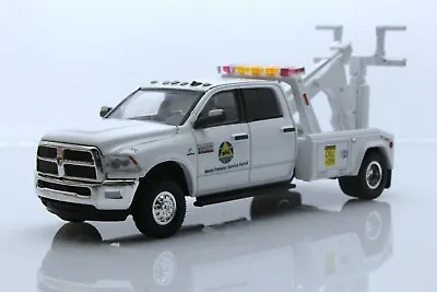 Dodge Ram 3500 Wrecker Tow Truck Los Angeles Patrol Dually 1:64 Diecast Model • $29.95