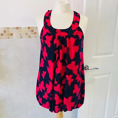 New Yumi Butterfly Print Dress Size Medium • £19